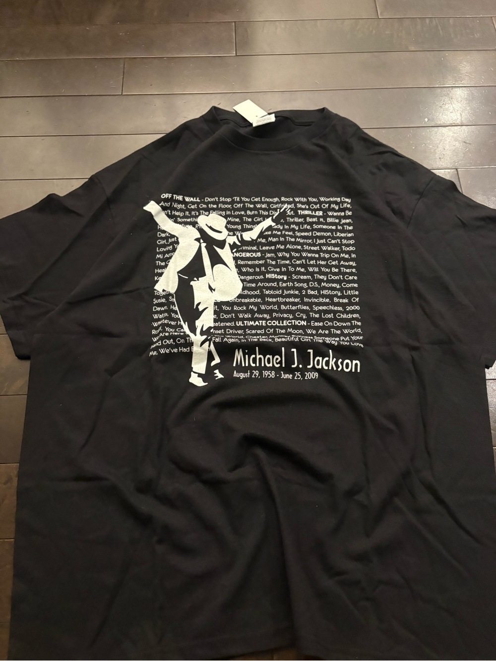Deadstock Micheal Jackson shirt